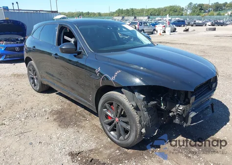 2022 Jaguar F-Pace S P250 Awd Automatic из США, поврежденный, VIN SADCJ2EX5NA698705